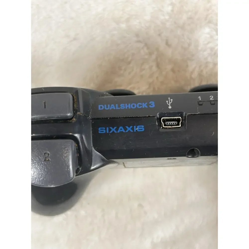 Sony Playstation PS3 DualShock 3 Wireless Controller OEM Black CECHZC2U